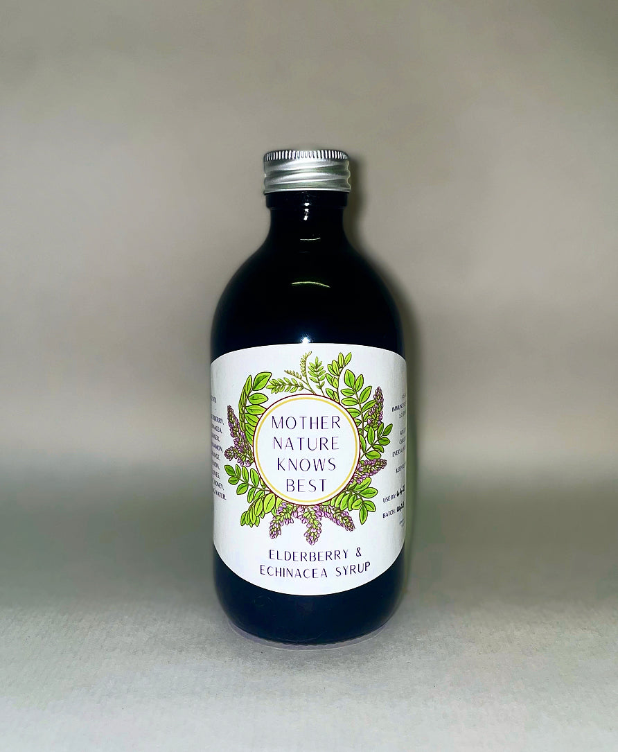 Organic Elderberry & Echinacea Syrup, 300ml