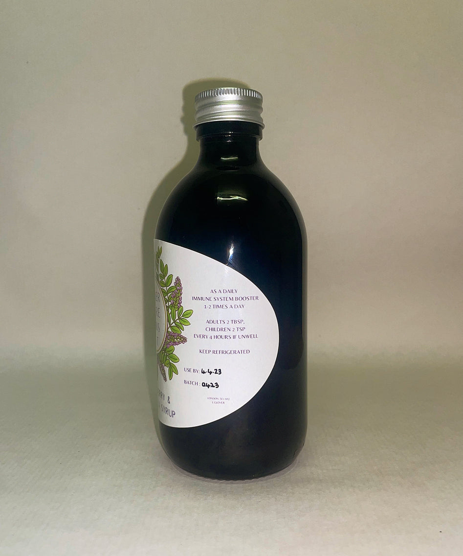 Organic Elderberry & Echinacea Syrup, 300ml